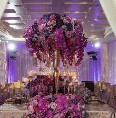 Beautiful Gold Metal Vase Decoration Home Tall For Wedding Centerpieces 80CM
