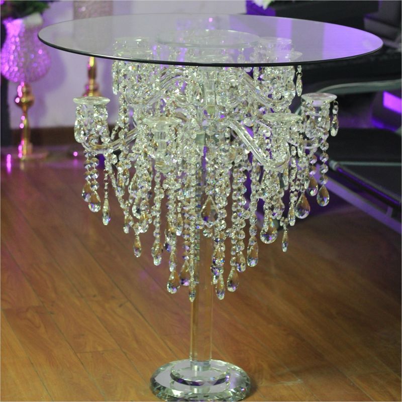 Event Decoration Crystal Cake Table Beautiful Wedding Cake Table Decor